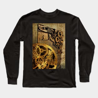 Steampunk. Mechanisms Long Sleeve T-Shirt